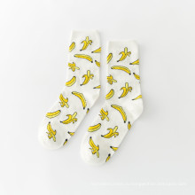 Happy Nocks Women Cotton Cartoon Cartoon Banan